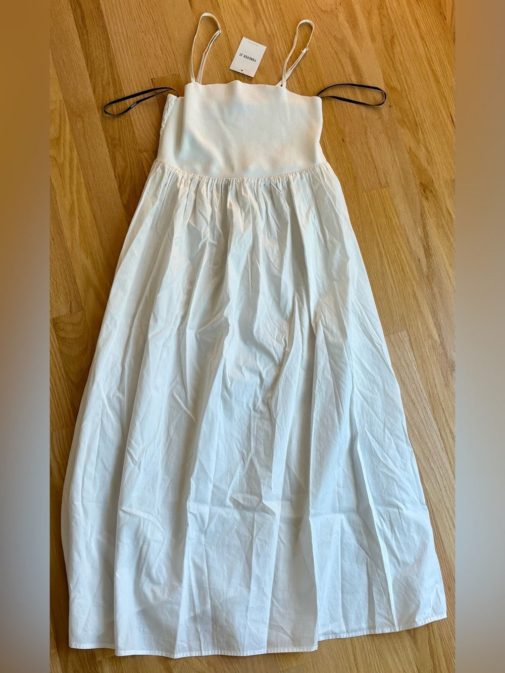 Forever 21 White Maxi Sundress NEW With tag